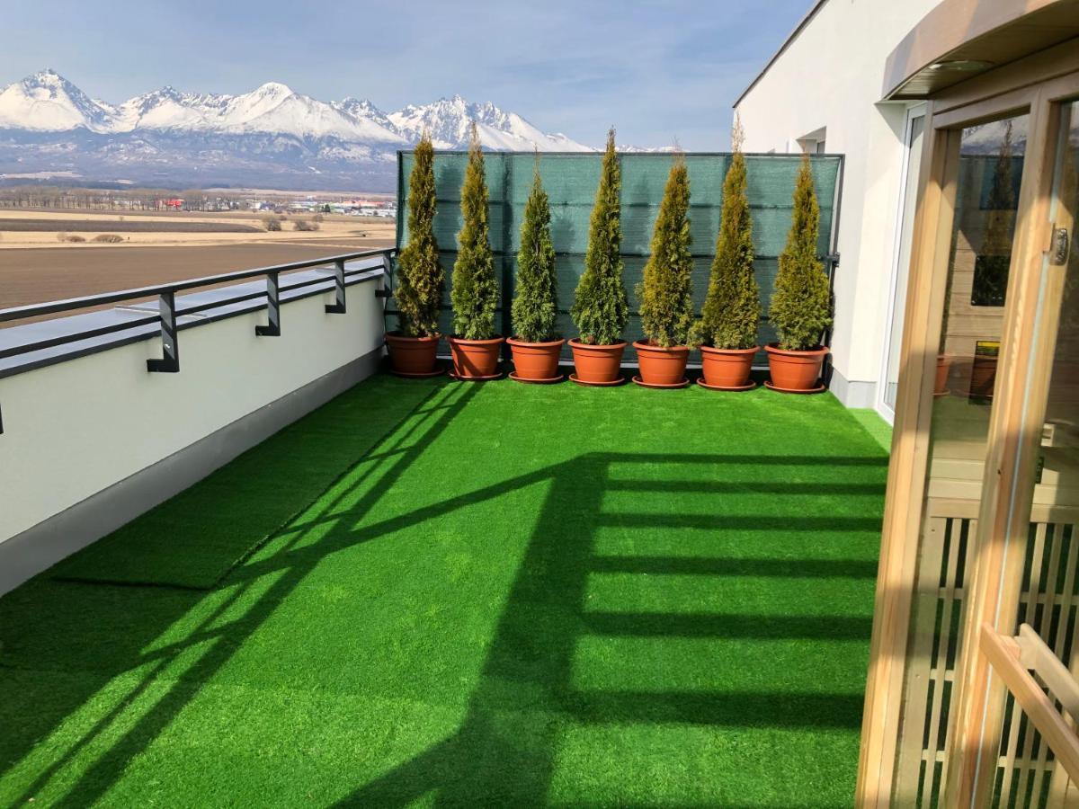 Tatra Billetee Apartman S Luxusnym Vyhladom Na Vysoketatry A Sukromnym Wellness Πόπραντ Εξωτερικό φωτογραφία