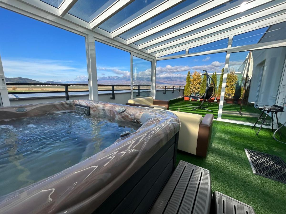 Tatra Billetee Apartman S Luxusnym Vyhladom Na Vysoketatry A Sukromnym Wellness Πόπραντ Εξωτερικό φωτογραφία